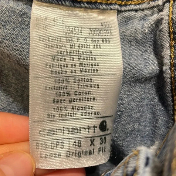 CARHARTT Mens denim jeans - Picture 8 of 13